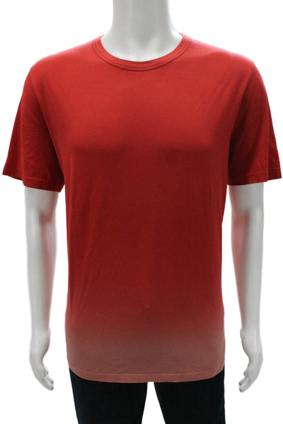 Theory Mens Multicolor Colorblock Cotton Crew Neck Short Sleeve T-Shirt Size XL