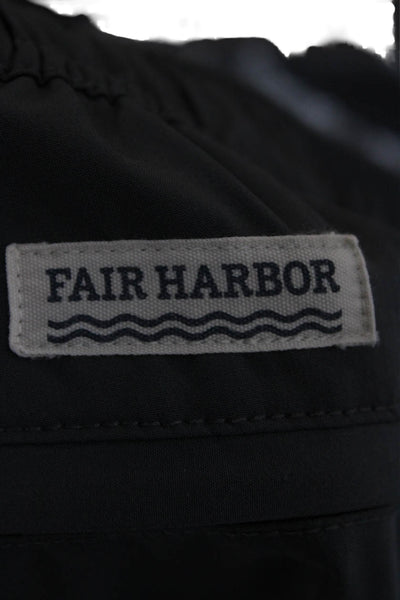 Fair Harbor Mens Gray Solid Polyester Shorts Size XL