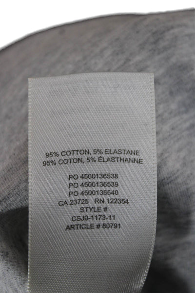 Babaton Womens One Piece Bodysuit Gray Round Neck Sleeveless Size M