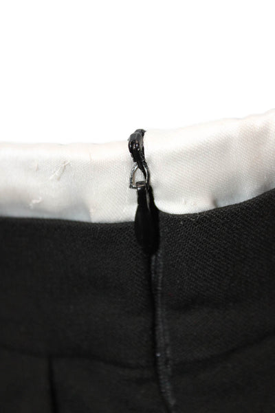 Zara Womens Dress Pants Black Drawstring Polyester Solid Size XS