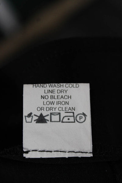 Avenue Montaigne Women Pencil Skirt Black Knee Length Size 2