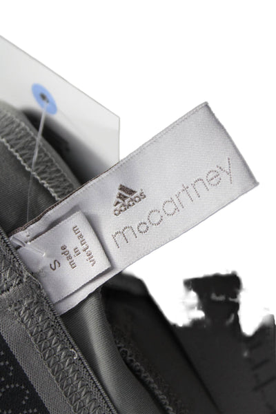 Adidas by Stella McCartney Women Cropped Gray Leggings Size S