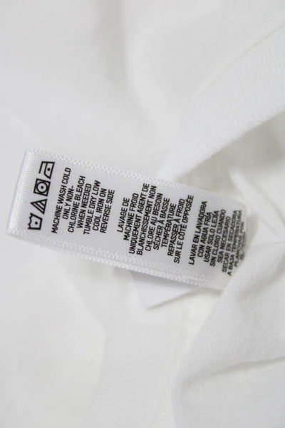 Skims Womens Basic White Crew Neck Short Sleeve T-Shirt Size XS