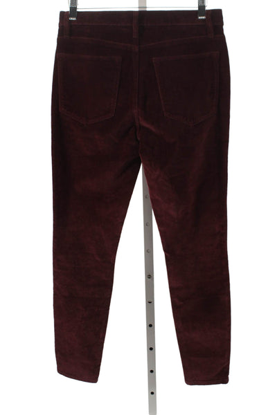 Frame Denim Womens Skinny Red Cotton Jeans Size 26