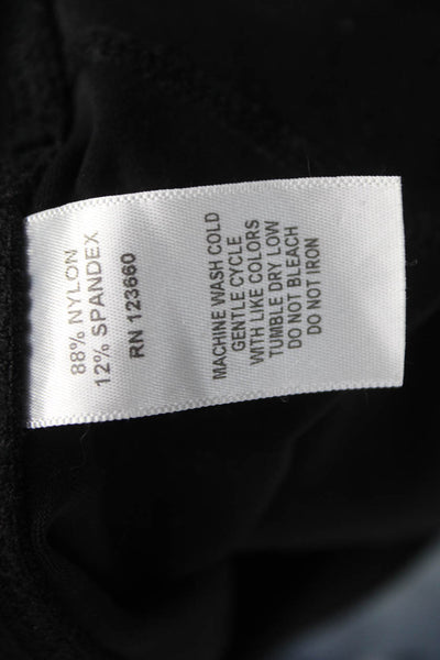 Splits59 Womens Leggings Black Nylon Pull On Size S