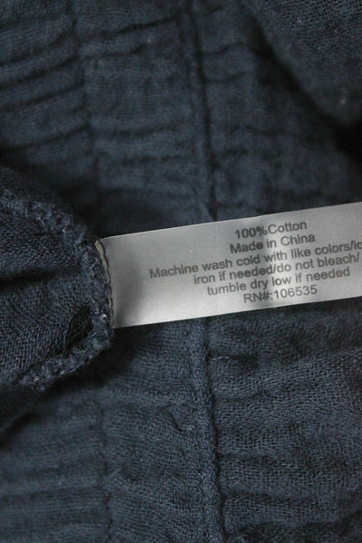 Sundays Womens Black Cotton Pull On Shorts Size M