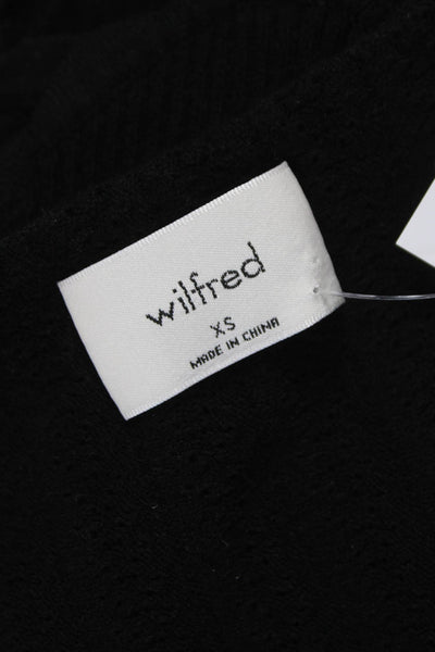Wilfred Womens Black Cotton Sweetheart Camisole Sleeveless Summer Size XS
