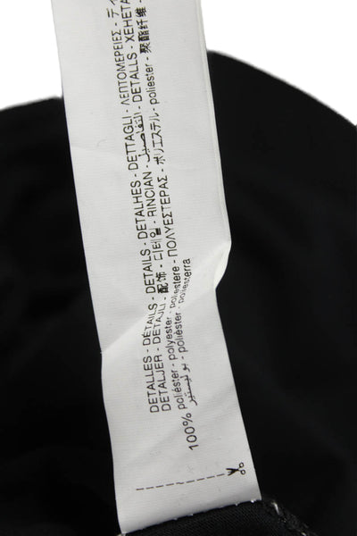 Zara Collection By Basic Women T-Shirt Dress Black Short Sleeve Size S