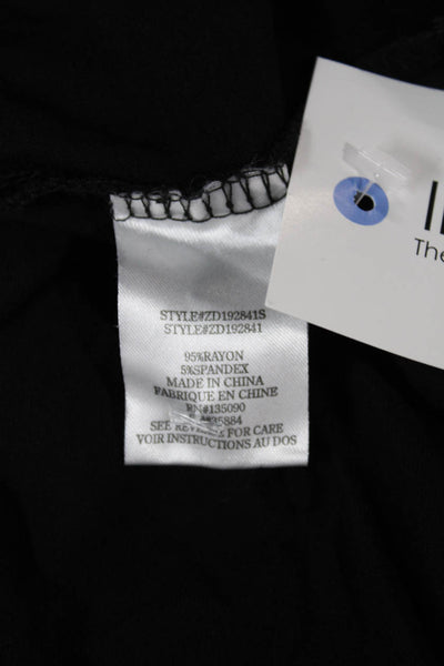 Z Supply Women Maxi Dress Black Scoop Neck Sleeveless Rayon Size M