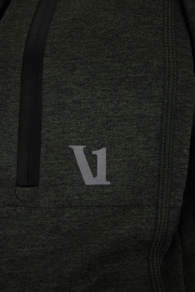 Vuori Mens Jogger Pants Green Drawstring Polyester Size S
