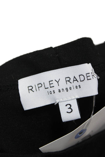 Ripley Rader Womens Black Viscose Pull On Dress Pants Juniors Size 3