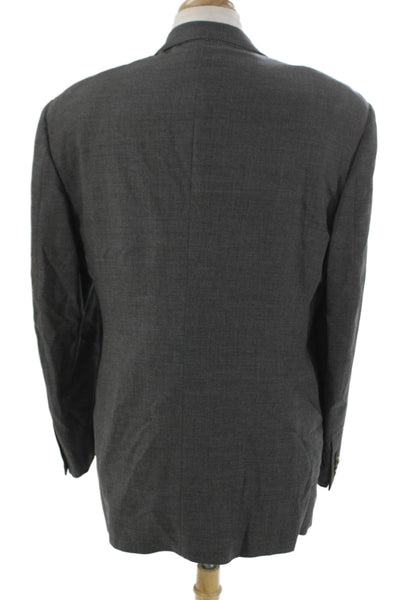 Polo Ralph Lauren Mens Jacket Gray Polyester Blend Size 40