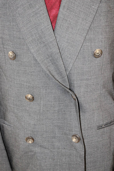 Polo Ralph Lauren Mens Jacket Gray Polyester Blend Size 40