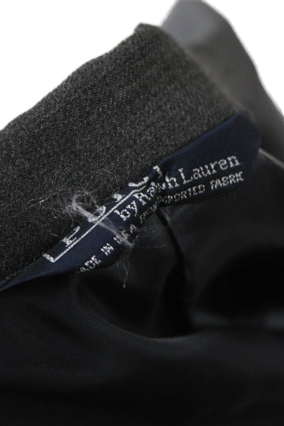 Polo Ralph Lauren Mens Jacket Gray Polyester Blend Size 40