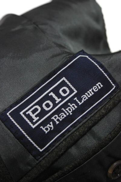 Polo Ralph Lauren Mens Gray Wool Jacket Size 40