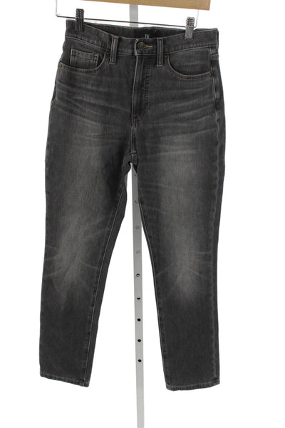 Banana Republic Women Straight Gray Cotton Jeans Size 26