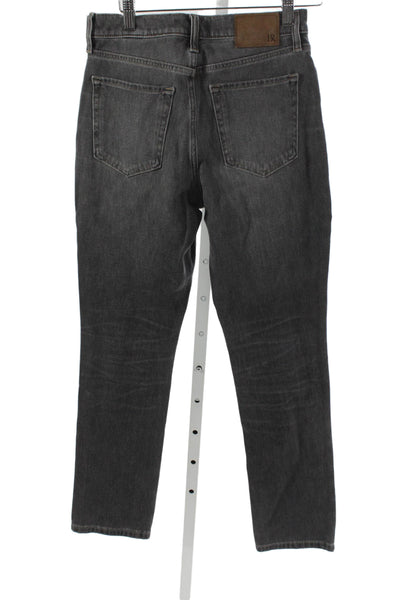 Banana Republic Women Straight Gray Cotton Jeans Size 26
