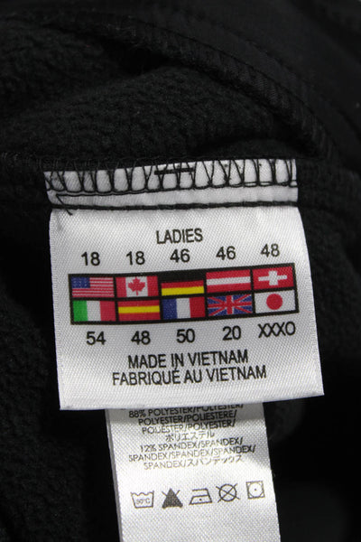 Spyder Womens Black Snow Pants Button Inseam 33 Size 18