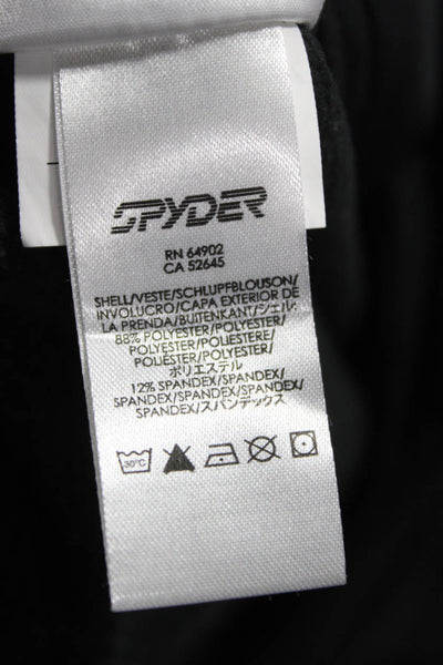 Spyder Womens Black Snow Pants Button Inseam 33 Size 18