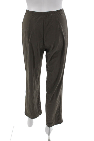 Porto Womens Green Pull On Polyamide Dress Pants Size 1
