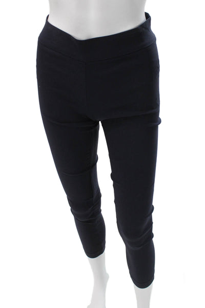 Avenue Montaigne Womens Ankle Leggings Blue Viscose Blend Size 0