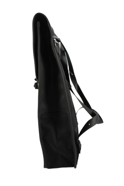 Rains Unisex Adults Adjustable Multi-Pocket Backpack Black