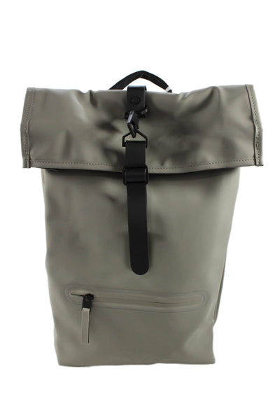 Rains Unisex Adults Adjustable Multi-Pocket Backpack Gray