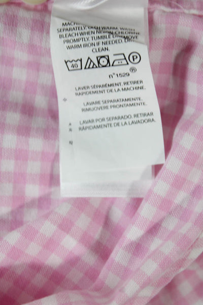 Polo Ralph Lauren Mens Plaid Classic Fit Button Down Shirt Pink Size Extra Large