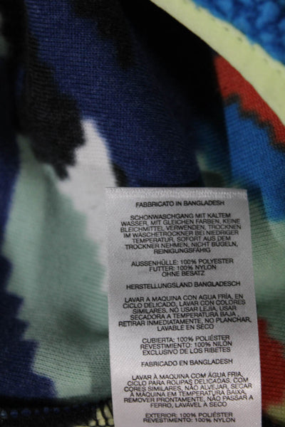 Columbia Sportswear Womens Multicolor Geometric Basic Jacket Polyester Size 2XS