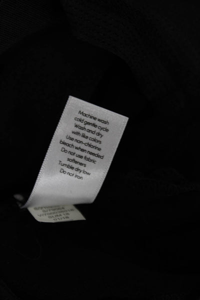 Athleta Women Athletic Black Polyester Blend Short Skirt Drawstring Size M