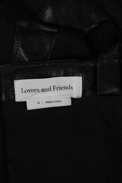 Lovers + Friends Womens Black Sweetheart Camisole Polyester Blend Size XS