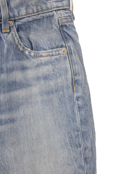 Veronica Beard Women Flared Jeans Blue Mid Rise Cotton Size 23