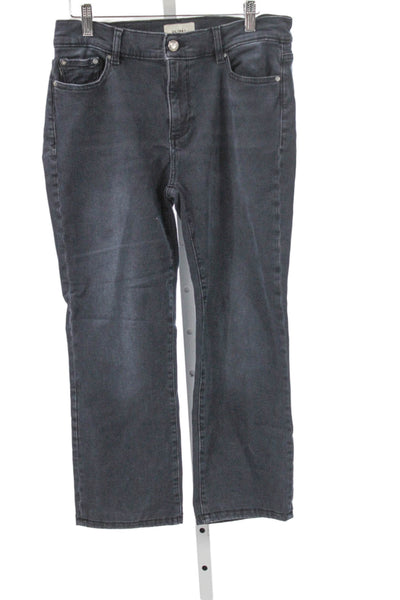 DL1961 Womens Straight Jeans Gray Cotton Blend Size 28