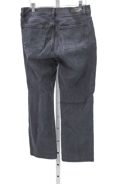 DL1961 Womens Straight Jeans Gray Cotton Blend Size 28