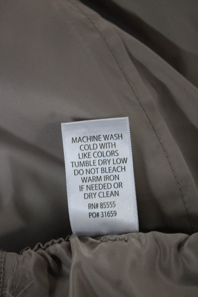 Pistola Womens Cargo Pants Beige Drawstring Polyester Size M