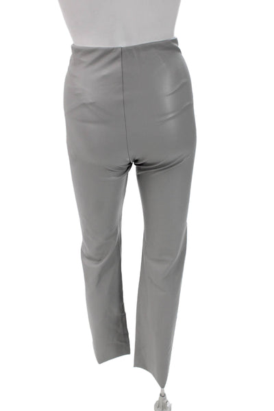 Skims Women Gray Polyamide Leggings Size S