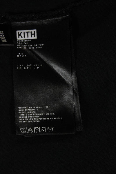 Kith Mens T-Shirt Gray Cotton Crew Neck Short Sleeve Size L