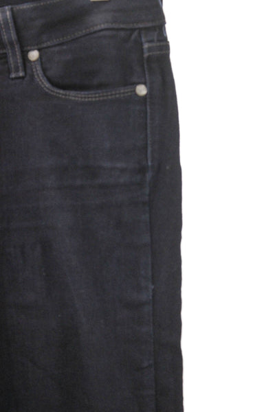 Paige Womens Skinny Jeans Blue Low Rise Stretch Size 28