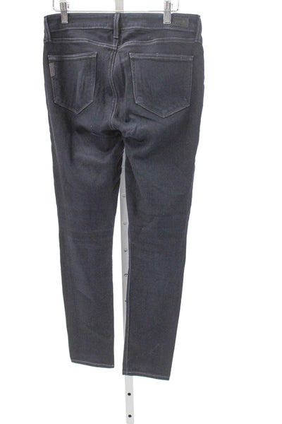 Paige Womens Skinny Jeans Blue Low Rise Stretch Size 28
