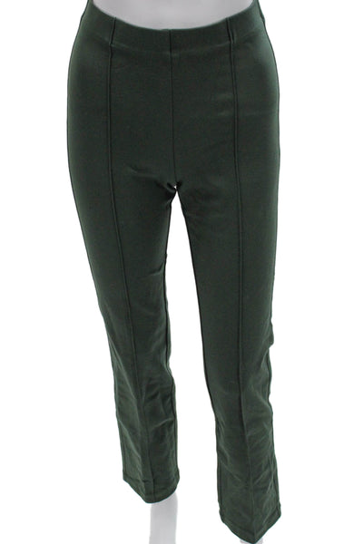 Banana Republic Women Dress Pants Green Rayon Pull On Size S