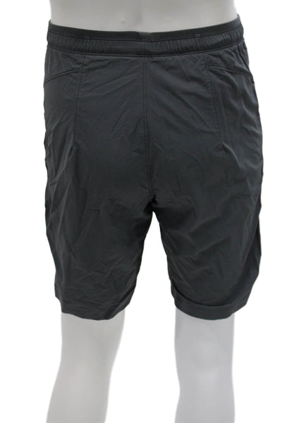 Arc'teryx Mens Athletic Nylon Gray Shorts Drawstring Size XS