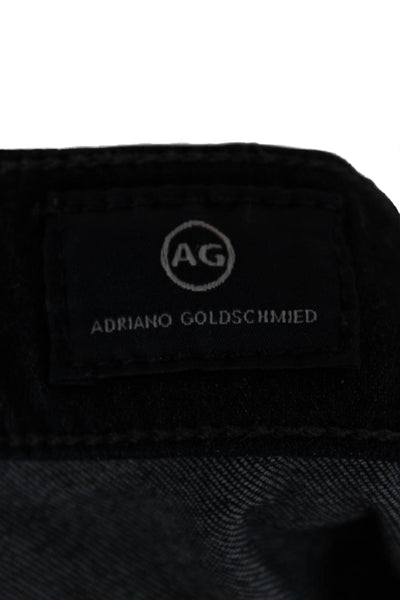 AG Adriano Goldschmied Womens Skinny Jeans Blue Viscose High Rise Size 30