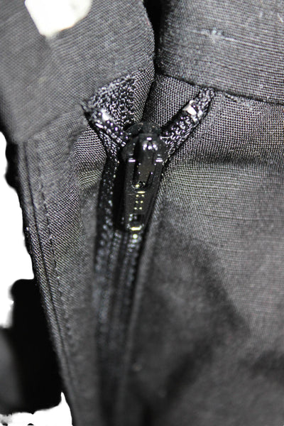 COS Women Dress Pants Black Lyocell Zip Inseam 28 Size 14