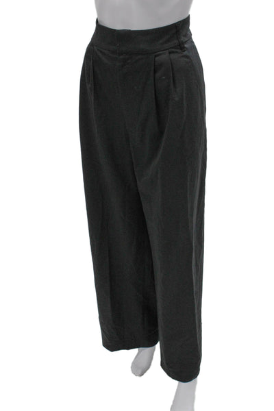 Modern Citizen Womens Dress Pants Gray Wool Zip Size XL