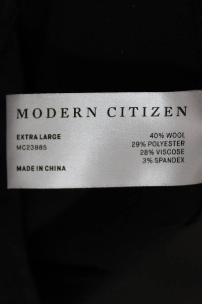 Modern Citizen Womens Dress Pants Gray Wool Zip Size XL