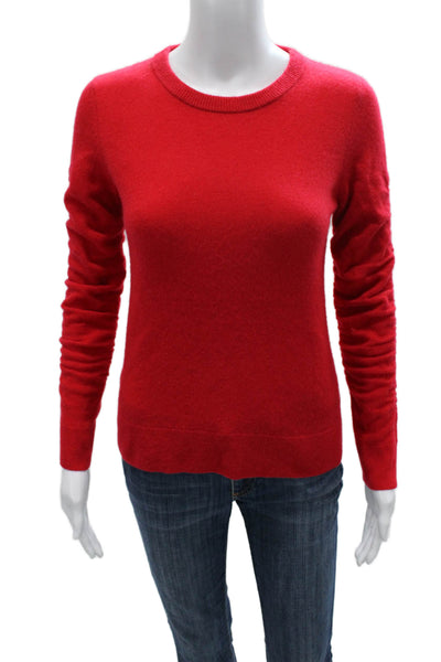 The Cashmere Project Womens Red Cashmere Pullover Sweater Size XS