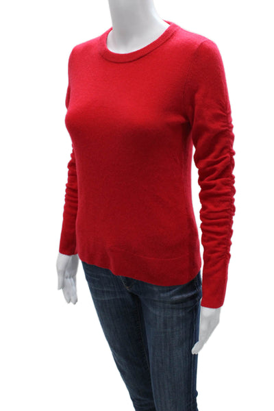 The Cashmere Project Womens Red Cashmere Pullover Sweater Size XS