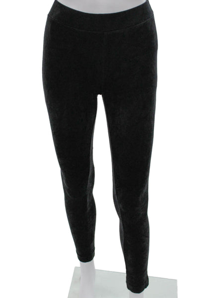 Theory Womens Black Ankle Leggings Viscose Size S