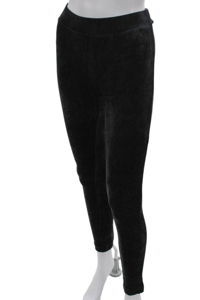 Theory Womens Black Ankle Leggings Viscose Size S