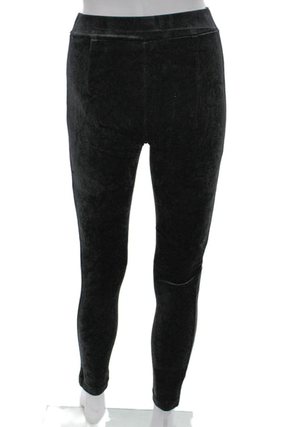 Theory Womens Black Ankle Leggings Viscose Size S